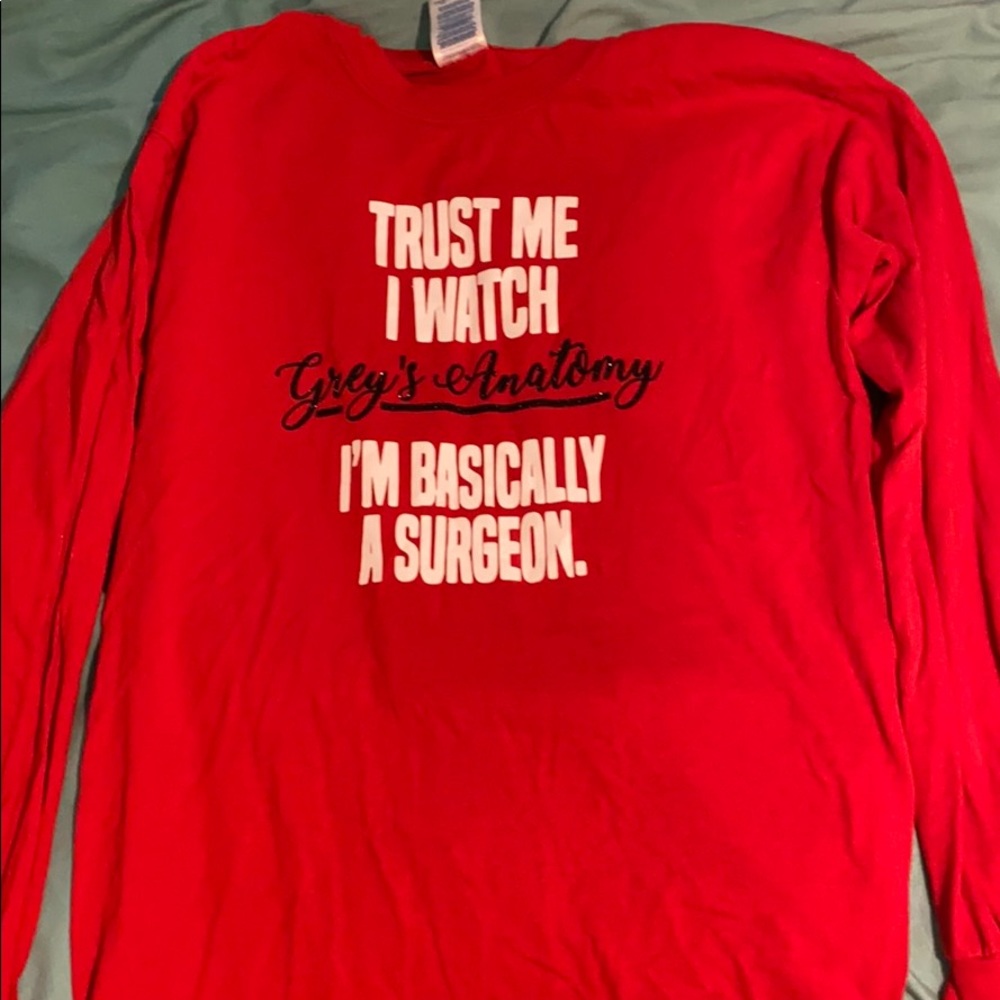 Greys Anatomy Shirt from Etsy